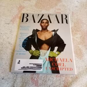 Harper's Bazaar Magazine The Legacy Issue Michaela Coel Unscripted March 2026